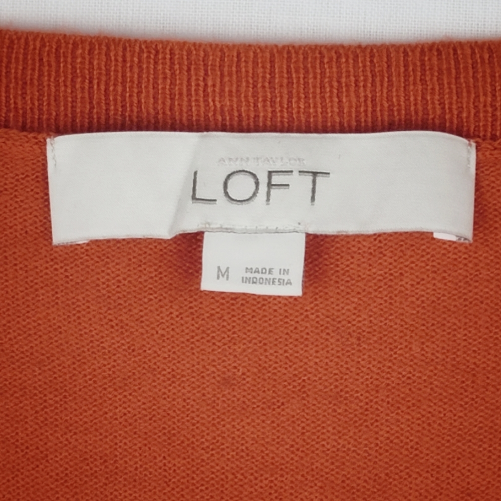 Loft Basic Round Neck Top, Medium - image 3